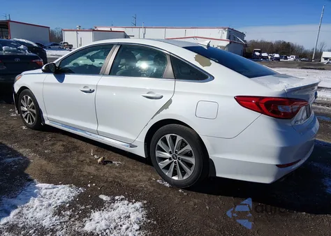 2017 Hyundai Sonata Sport from USA, damaged, VIN 5NPE34AF9HH478309